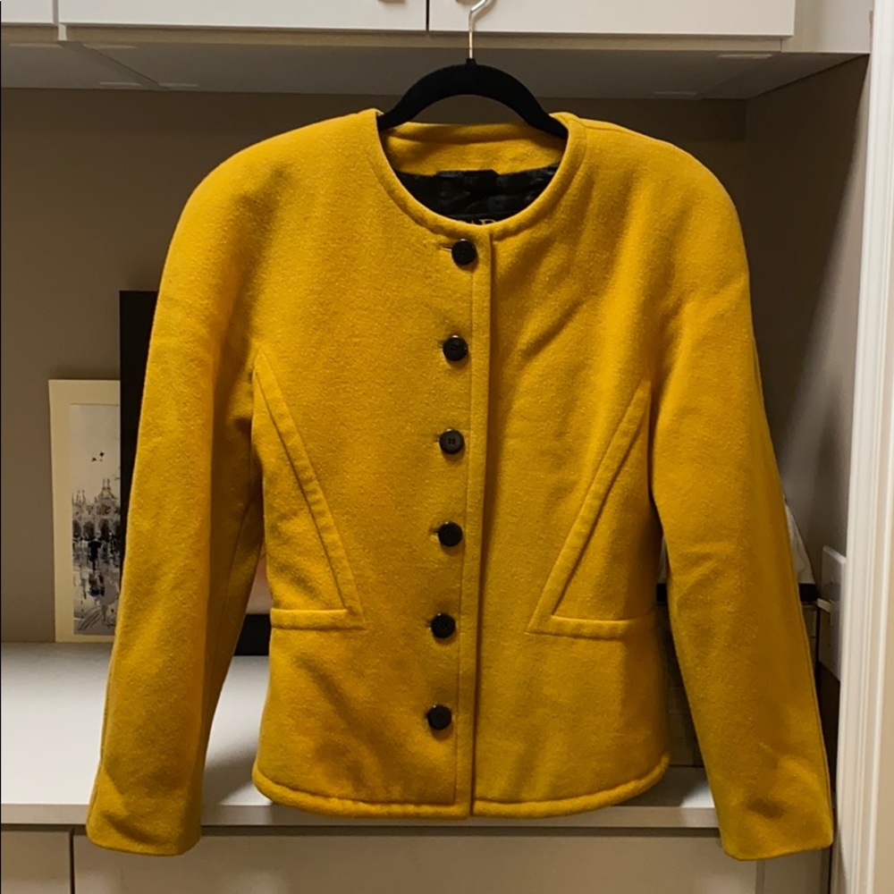 Vintage mustard yellow Escada jacket